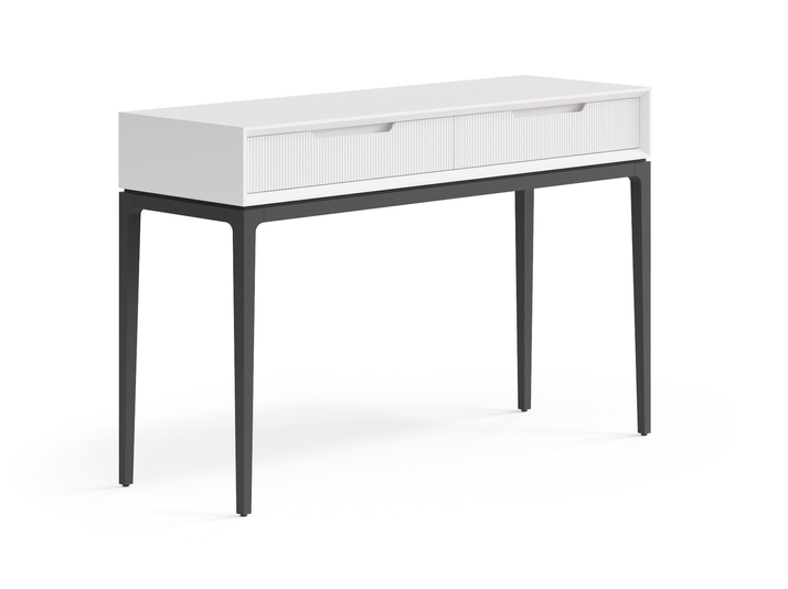 Мебель Консоль Velvet 2 ящика. Цвет Матовый пудровый белый. Материал Гладкая эмаль. Коллекция Консоль Velvet 2 ящика. Фото. Мебель Консоль Velvet 2 ящика. Цвет Матовый пудровый белый. Материал Гладкая эмаль. Коллекция Консоль Velvet 2 ящика. Картинка.